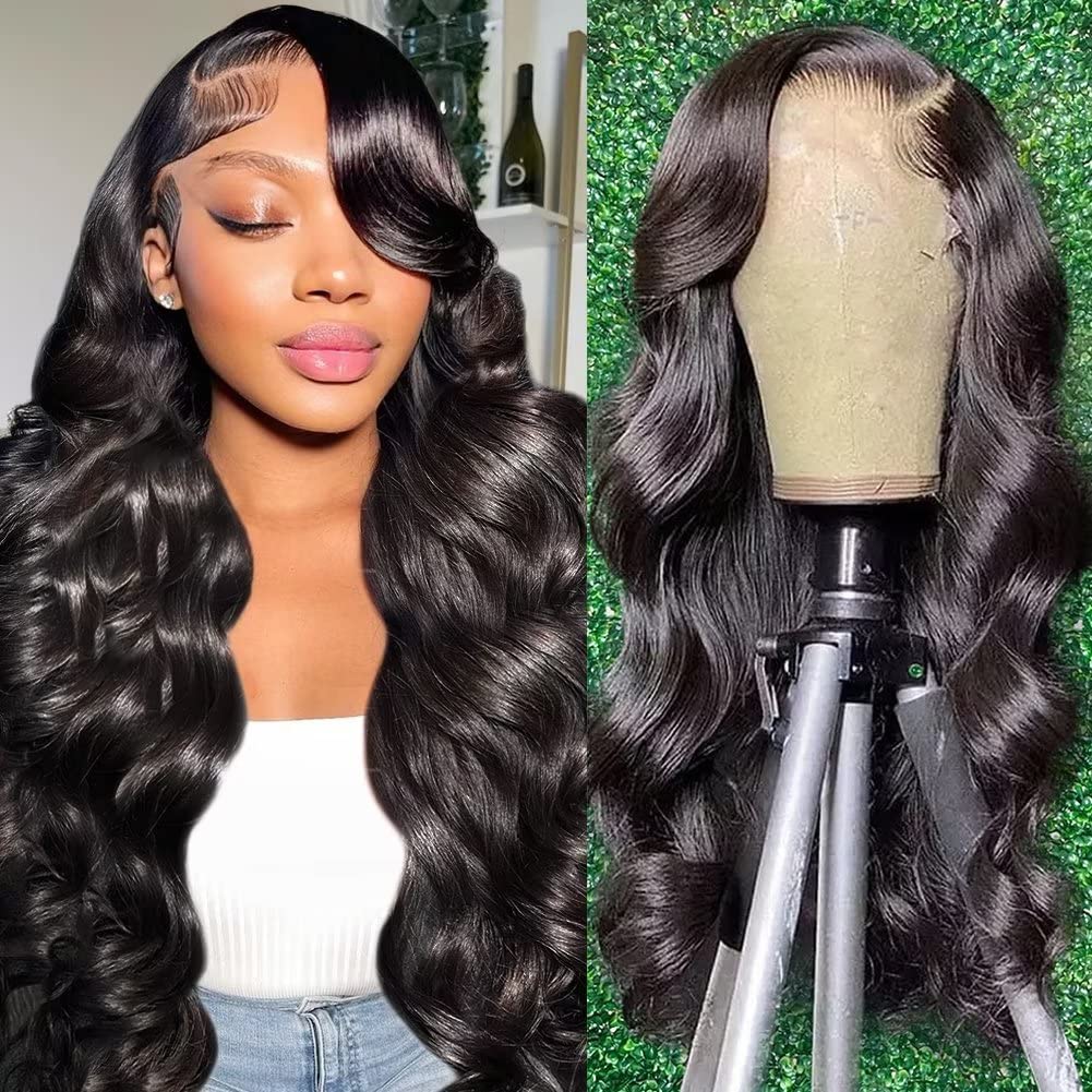 Body Wave 13x4 Hd Lace Front Wigs Human Hair Pre Plucked Unprocessed